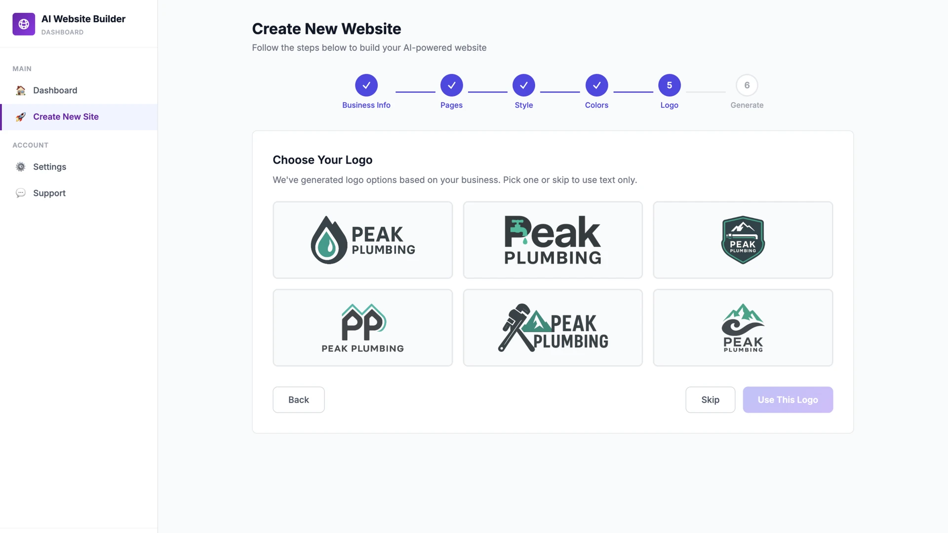 AI Website Builder